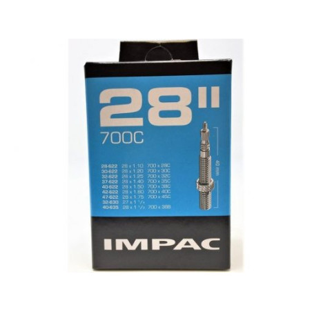 Impac Inner Tube  700 x 28-45c PV