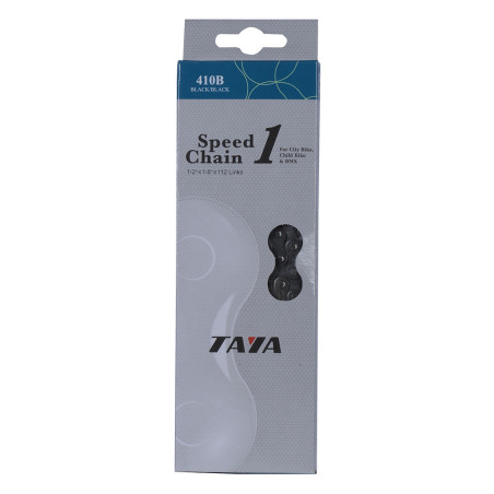 Taya 410B Single Speed Chain 112L Black