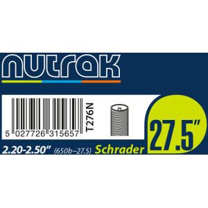 Nutrak Inner Tube 27.5 x 2.2-2.5 (650B) Schrader