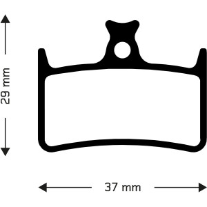 Aztec Sintered Disc Brake Pads for Hope RX4 / E4