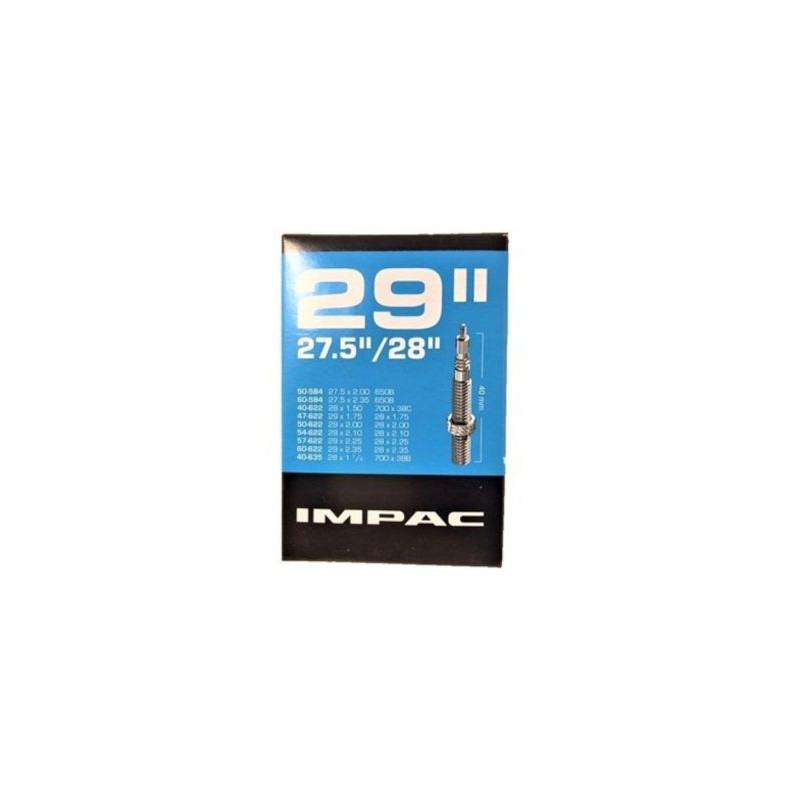 Impac Inner Tube 29″ x 1.75-2.40 & 27.5 x 2.0-2.35 PV 40mm