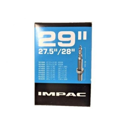 Impac Inner Tube 29″ x 1.75-2.40 & 27.5 x 2.0-2.35 PV 40mm