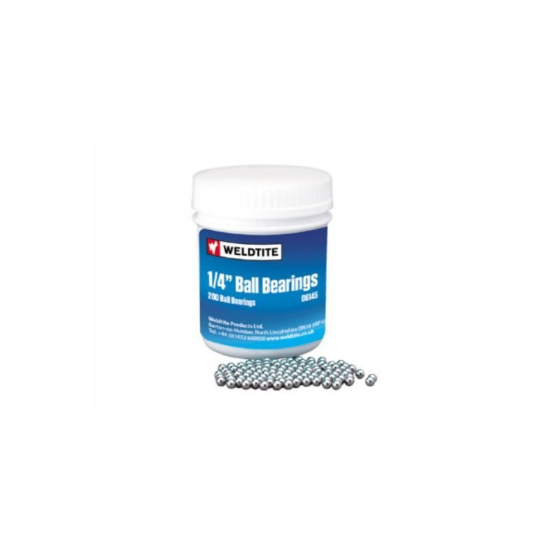 Weldtite 1/4″ Loose Ball Bearings (200)