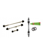 BICYCLE HUBS, AXLES